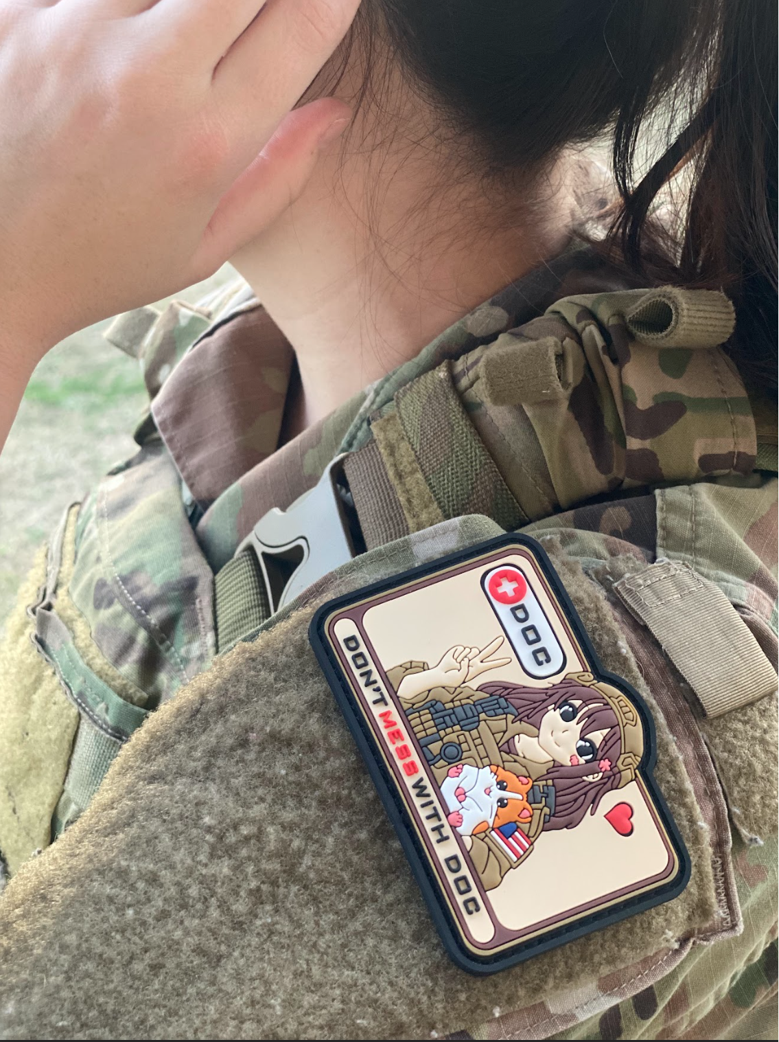 Official "DON'T MESS WITH DOC! "Morale Patch: *Donates to The Unit Foundation*