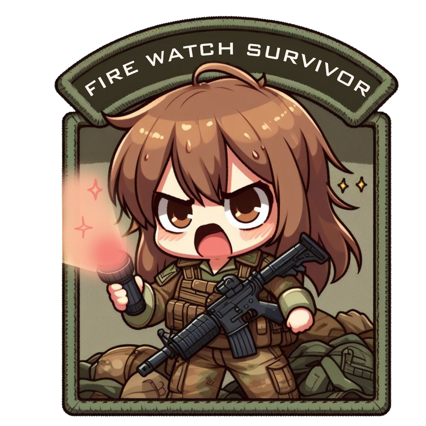 Fire Watch Survivor - Sticker