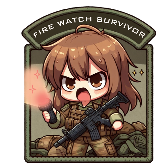 Fire Watch Survivor - Sticker