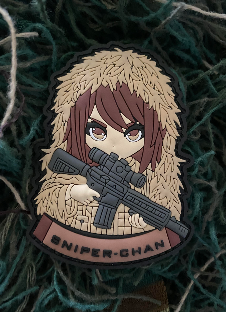 Official "Sniper-Chan!" Morale Patch *Donates to The Unit Foundation*