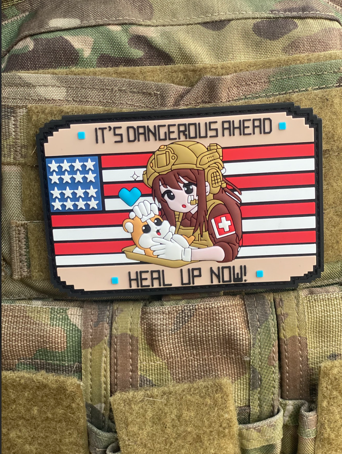 Official "HEAL UP NOW!" Morale Patch: *Donates to The Unit Foundation*