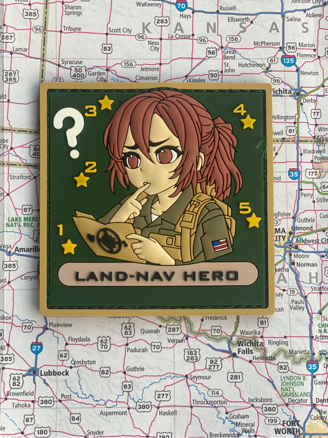 Official LAND-NAV HERO! Morale Patch: *Donates to The Unit Foundation*