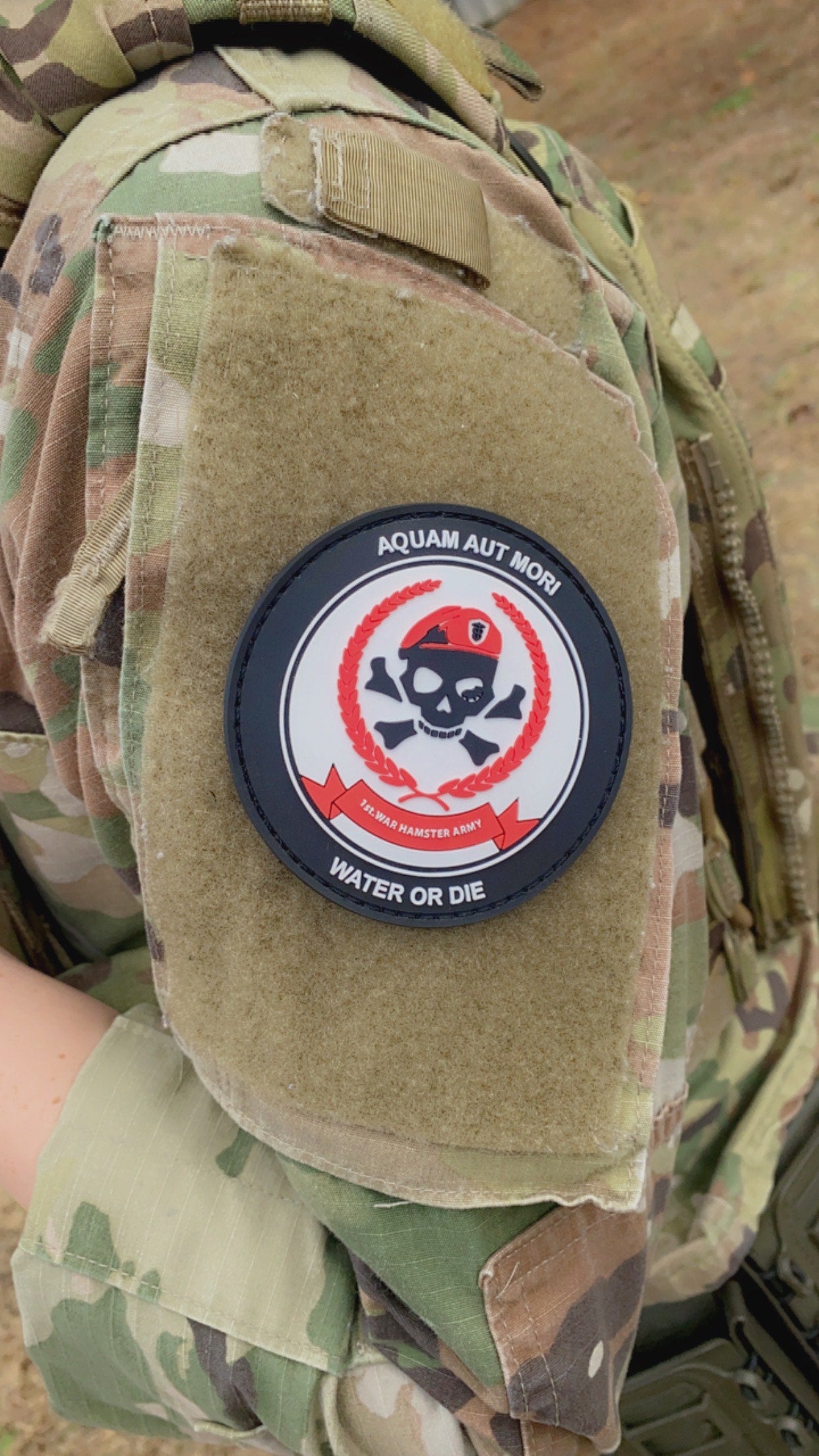 Official WAR HAMSTER Morale Patch: *Donates to The Unit Foundation*